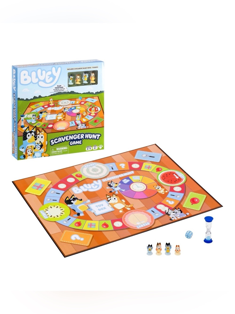 Bluey Scavenger Hunt Game for The Family Ages 3+ NEW
